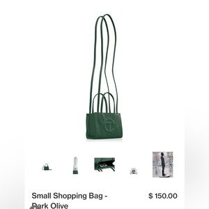 Brand New Telfar Mini Green